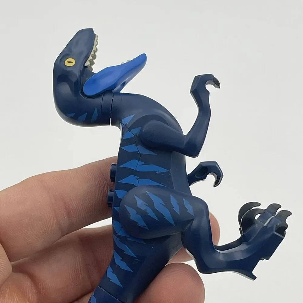 LEGO Blue Raptor Dinosaur Minifigure Jurassic World 70826 & 70835  Velociraptor